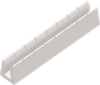 0.187 Panel Serrated Grommeting, LLDP, Natural -- AP01FGS0187PN