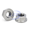 hardware/fasteners/sealing >> Hex flange face nut -- DIN6923 M4-0.7 304 A2-70 B - Image