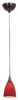 90019-BRZ/RED Mini Pendants-Cable - 362848 - Capital Lighting, Inc.