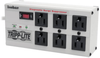 Isobar 6-Outlet Surge Protector, 6 ft. Cord with Right-Angle Plug, 3300 Joules, Diagnostic LEDs, Metal Housing -- ISOBAR6