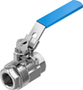 Ball valve -- VZBE-3/4-T-63-D-2-M-V15V15 - Image
