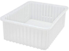 Dividable Grid Container, Clear; Bin Colour Quantum Storage - 42AC4644 - Newark, An Avnet Company