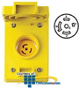 Leviton 20 Amp Wetguard Flush Mount Locking Receptacle.. -- 67W81 - Image