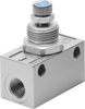 One-way flow control valve - GRA-1/4-B - Festo Corporation