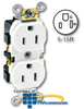 Leviton Side Wired 15A/125v Duplex Receptacle - 5242 - TelephoneStuff.com