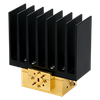 Connectorized WR15, Low Noise, Medium Power Amplifier, 50 GHz to 75 GHz, 50Ω - WVA-50753G+ - Mini-Circuits
