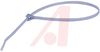 Cable Tie; Fluoropolymer; 14.2 in. L; 0.184 in. W; 50 lbs.; Aqua; UL Cert - 70092056 - Allied Electronics, Inc.