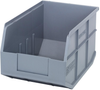 Stackable Shelf Bin, Grey; Bin Colour Quantum Storage - 44AC7563 - Newark, An Avnet Company