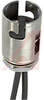 Hldr, Lamp; Candelabra Bayonet; 12 V; 25 W; Electro-Tinned Plated Steel (Shell) - 70214077 - Allied Electronics, Inc.