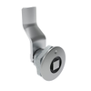 Quarter-Turn Cam Latch, 8 mm Square, 26mm  Grip, Not Sealed, Zinc Alloy, Chrome Plated, Bright - E5-1-051-140 - Southco