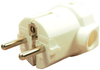 Conn, R/a Schuko Plug, 16A/250V, White Rohs Compliant Multicomp Pro - 25AK1013 - Newark, An Avnet Company