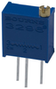 Trimmer Potentiometer, 500 Ohm 12Turn Through Hole; Trimpot Type Bourns - 04F8711 - Newark, An Avnet Company