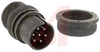 connector,metal circular,str plug,solidbkshl,size 16s,7 #16 solder pin contact -- 70143533