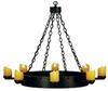 67974 Mid. Chandeliers-Pillar Candle - 407267 - Capital Lighting, Inc.