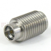 SMA Female (Jack) to SMP Male (Plug) Full Detent Adapter, Passivated Stainless Steel Body, High Temp, 1.2 VSWR -- SM8820 - Image