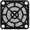 40mm Plastic Fan Filter Assembly with 30PPI Media - 09150-F/30 - Qualtek Electronics Corp.