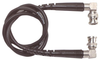 Coaxial Cable, Rg-58C/u, 12In, Black; Connector Type A Pomona - 94F5162 - Newark, An Avnet Company