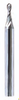 Special Use Carbide End Mills - Miniature Decimal Sizes - 2 & 4 Flute, Ball End - Melin Tool Company