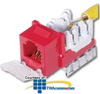Hubbell Xcelerator 6 Position Category 3 Voice Insert - HXJU - TelephoneStuff.com
