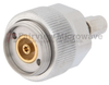 7mm Sexless to SSMA Male (Plug) Adapter, Passivated Stainless Steel Body, 1.15 VSWR -- SM3372 - Image