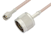 SMA Male to N Male Cable 72 Inch Length Using RG316-DS Coax, RoHS - PE3957LF-72 - Pasternack