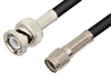 Reverse Polarity SMA Male to BNC Male Cable 36 Inch Length Using RG223 Coax, RoHS - PE35217LF-36 - Pasternack