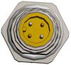 Sensor Cord, 4P M12 Plug-Free End, 6; Connector Type A Norcomp - 17AH5279 - Newark, An Avnet Company