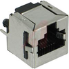 Mod Jack; Top Entry; 8 Position; Cat 3;Shielded - 70084272 - Allied Electronics, Inc.