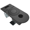 Compression Latch, Sealed Lever Latch, Key Choice, Locking without lock core, 31-41mm Panel, 29-45mm Grip, Zinc Alloy, Powder Coat, Black - C5-94-35 - Southco