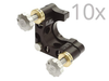 Mirror Mount 10 Pack, ULTIMA ® , Clear Edge, 1.0 in., 2 Locking Knobs - U100-A2K-PK - Newport MKS