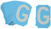 Brady Bradyglo Letter Label - Printed Msg = G - 6001-G - 754473-83704 - R. S. Hughes Company, Inc.