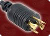 LOCKING NEMA L14-20P to ROJ HOME // Power Cords // High Voltage Power Cords // Locking Blade Power Cords -- 4822.120 - Image