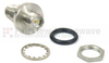 RP SMA Female (Jack) to RP SMA Female (Jack) Bulkhead Adapter, Passivated Stainless Steel Body, 1.25 VSWR - SM4992 - Fairview Microwave Inc.