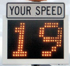 Radar Speed Control Sign -- RU2 FAST 350