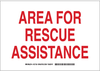 Fire Safety Sign - 127123 - Brady Corporation
