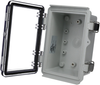 Enclosure, Multipurpose, Pc, Grey/clear; Enclosure Type Bud Industries - 22AJ1451 - Newark, An Avnet Company