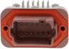 Board Mount Connector - DT Series - DT13-12PD-B016 - LADD Distribution