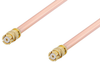 SMP Female to SMP Female Cable 12 Inch Length Using RG405 Coax - PE36150-12 - Pasternack