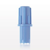 Push-On Male Luer Cap, Vented, Light Blue - 11588 - Qosina Corp.
