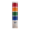 Stackable Tower Lighting, Beacons, and Components - MT8C4AL-RYGB - Quarktwin Technology Ltd.