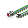 ZK7314-AU00-Axxx | B23, ENP cable, PUR, 5 G 4.0 mm² + (1 x 4 x AWG22), drag-chain suitable, key 1 (2 x 24 V DC + PE) -  - Beckhoff Automation LLC