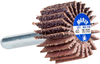 Merit High Performance AO Coarse Steel Shank Mini Flap Wheel - 08834137105 - Norton Abrasives