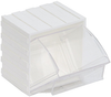 Individual Clear Tip Out Bin, White; Bin Colour Quantum Storage - 44AC7060 - Newark, An Avnet Company
