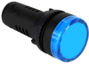 Pilot Light, 22Mm, Blue, 24V; Led Color Vcc (Visual Communications Company) - 31AC5965 - Newark, An Avnet Company