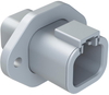 Rcpt Housing, 4Pos, Thermoplastic, Grey; Product Range Amphenol Sine/tuchel - 78Y0415 - Newark, An Avnet Company
