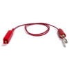 Mini Alligator Clip to Banana Plug, 22 AWG PVC Test Lead - 280M - E-Z-HOOK, a division of Tektest, Inc.