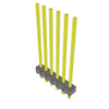 Headers, Male Pins - 612-MTSW-106-12-G-S-840-ND - DigiKey