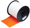 Brady B-7569 Orange Indoor / Outdoor Vinyl Thermal Transfer Continuous Thermal Transfer Printer Label Roll - 4 in Width - 110 ft Length - 120866 - 754473-70100 - R. S. Hughes Company, Inc.