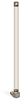 Vented Short Elbow Nylon Liquid Level Gage, 12 1/2” Sight Opening, 1/4” Male NPT Mounting Thread - B3641-11216BA2W - Oil-Rite Corp.