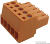 Terminal Block, Pluggable, 5Pos, 14Awg; Pitch Spacing Weidmuller - 61H4656 - Newark, An Avnet Company